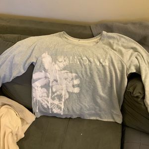 Grey GAP XXL crewneck sweatshirt - California